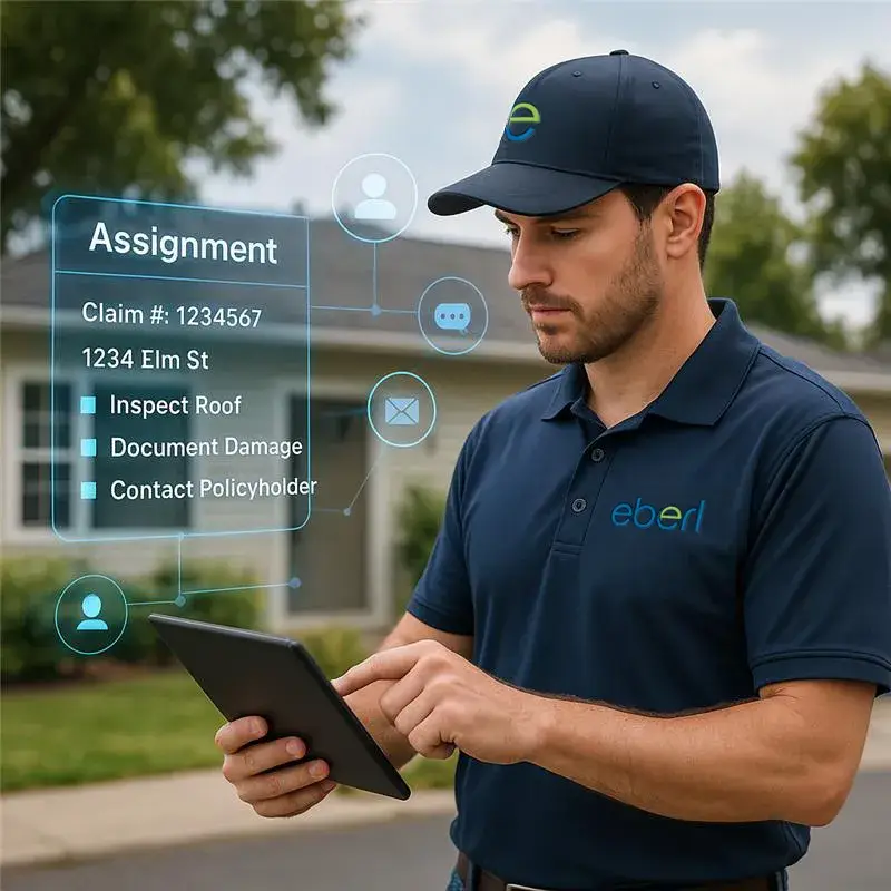 Independent adjuster using Eberl technology